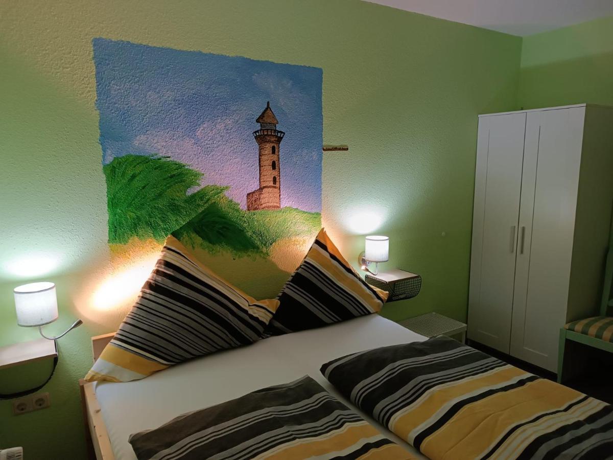 Ferien Wohnung -Leuchtturm Oldenswort Exterior foto