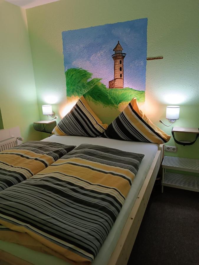 Ferien Wohnung -Leuchtturm Oldenswort Exterior foto